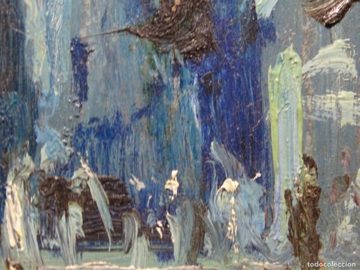 Arte: &Oacute;LEO SOBRE TABLEX DE FRANCESC OLIVER FRADERA. - Foto 7