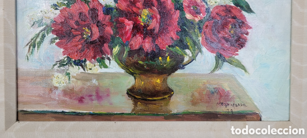 Arte: Bodeg&oacute;n de Flores por Merc&eacute; Massa - Foto 3