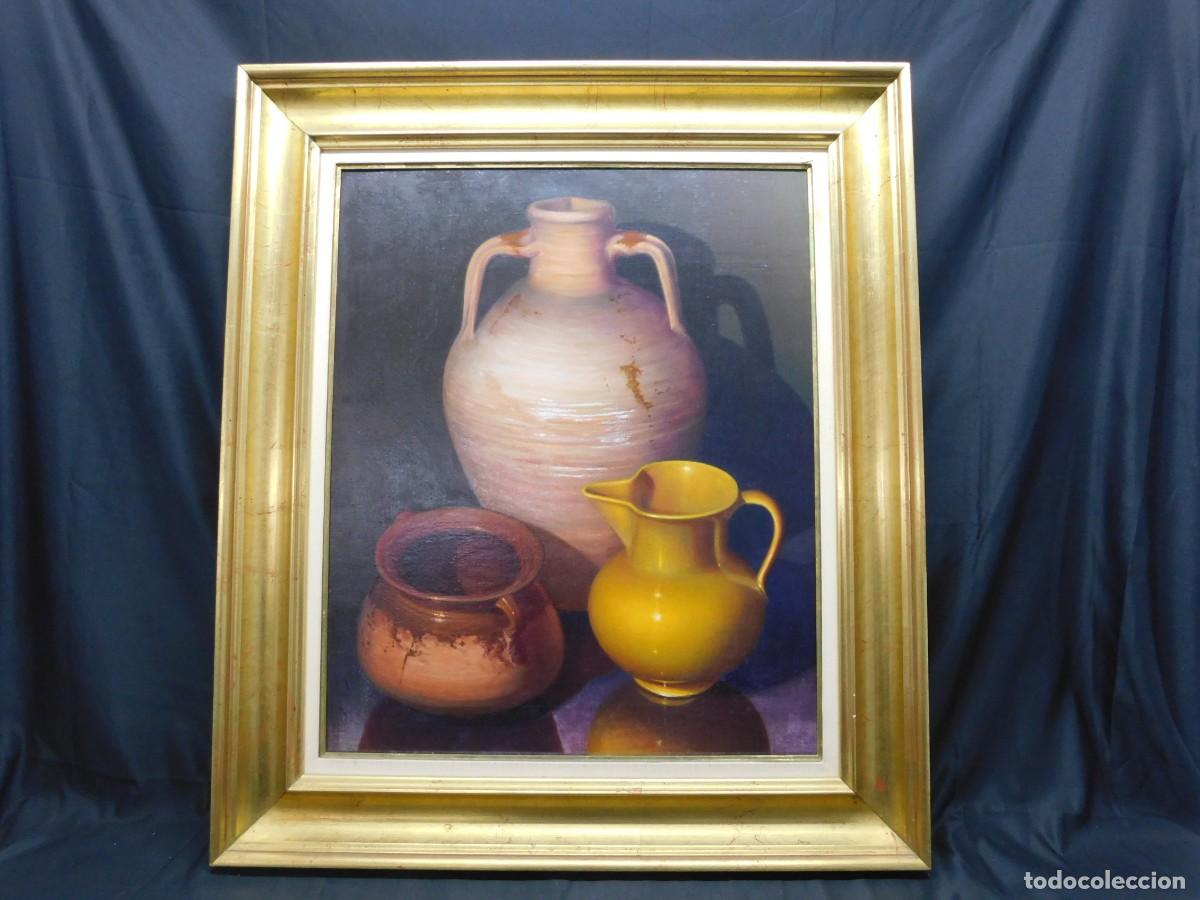 Arte: Bodegon - Oleo sobre tela - Foto 1