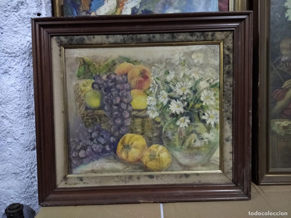 Arte: CUADRO OLEO SOBRE TELA , BODEGON - FIRMADO -E2 - Foto 1