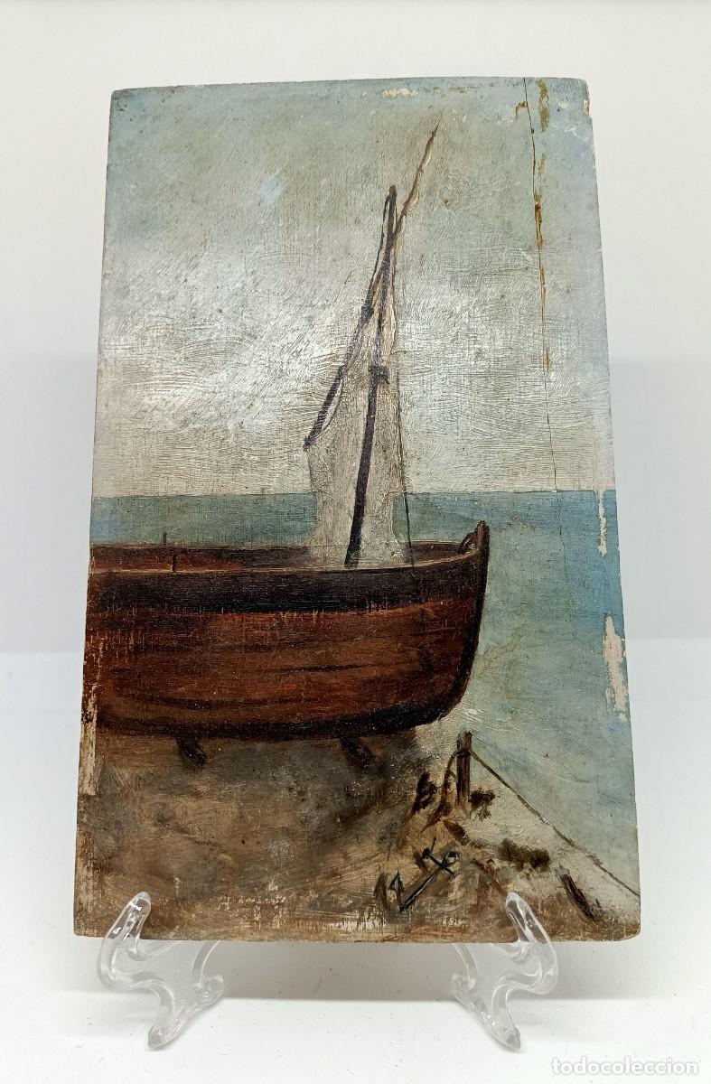 Arte: Oleo sobre tabla, S. XIX. - Foto 1