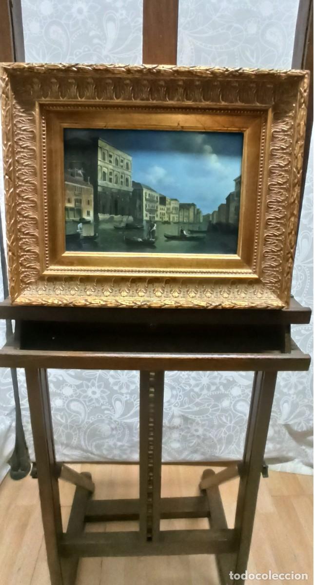 Arte: CUADRO &Oacute;LEO SOBRE TABLA VENECIA - Foto 1