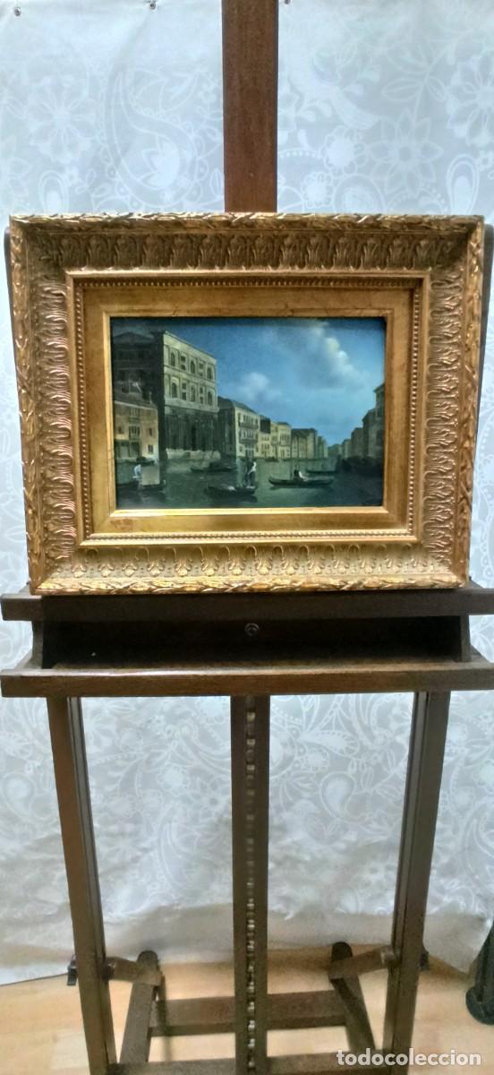 Arte: CUADRO &Oacute;LEO SOBRE TABLA VENECIA - Foto 3