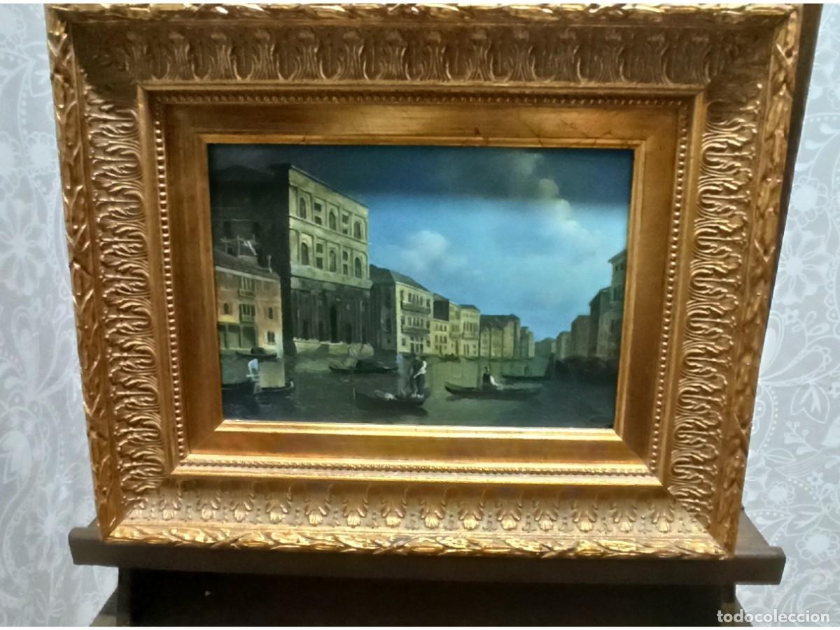 Arte: CUADRO &Oacute;LEO SOBRE TABLA VENECIA - Foto 5