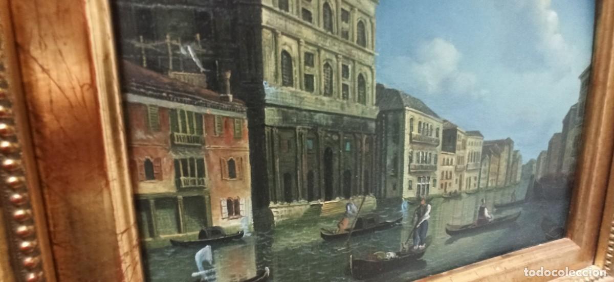 Arte: CUADRO &Oacute;LEO SOBRE TABLA VENECIA - Foto 6