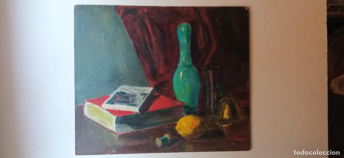 Arte: BODEGON PINTADO SOBRE TABLA - Foto 2