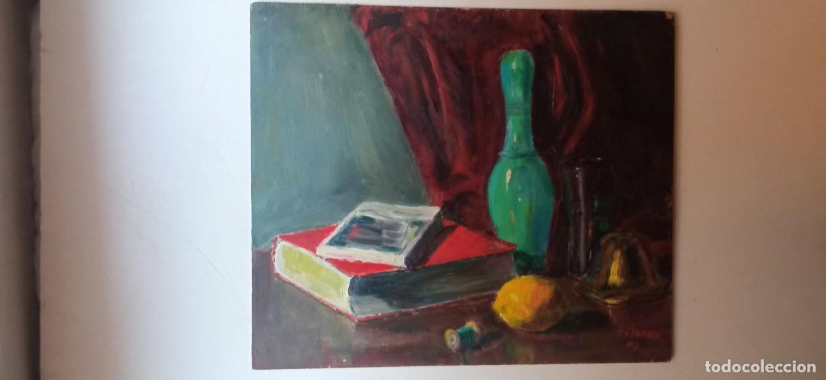 Arte: BODEGON PINTADO SOBRE TABLA - Foto 6