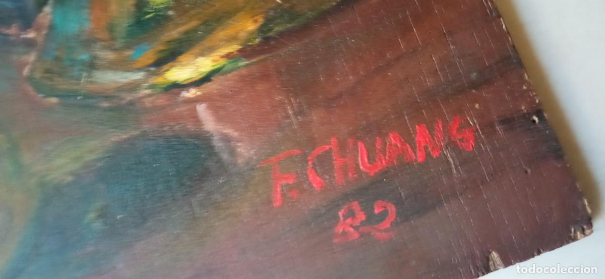 Arte: BODEGON PINTADO SOBRE TABLA - Foto 7