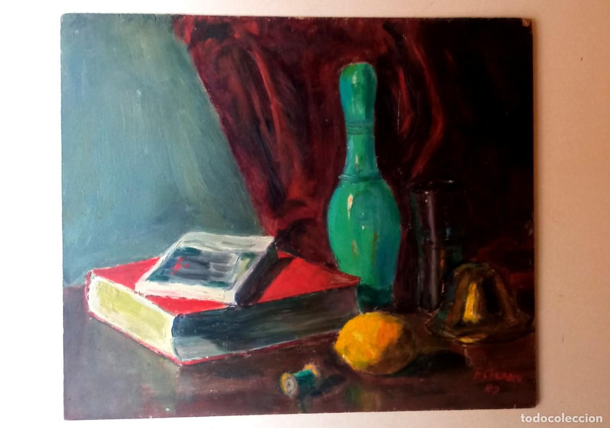 Arte: BODEGON PINTADO SOBRE TABLA - Foto 15
