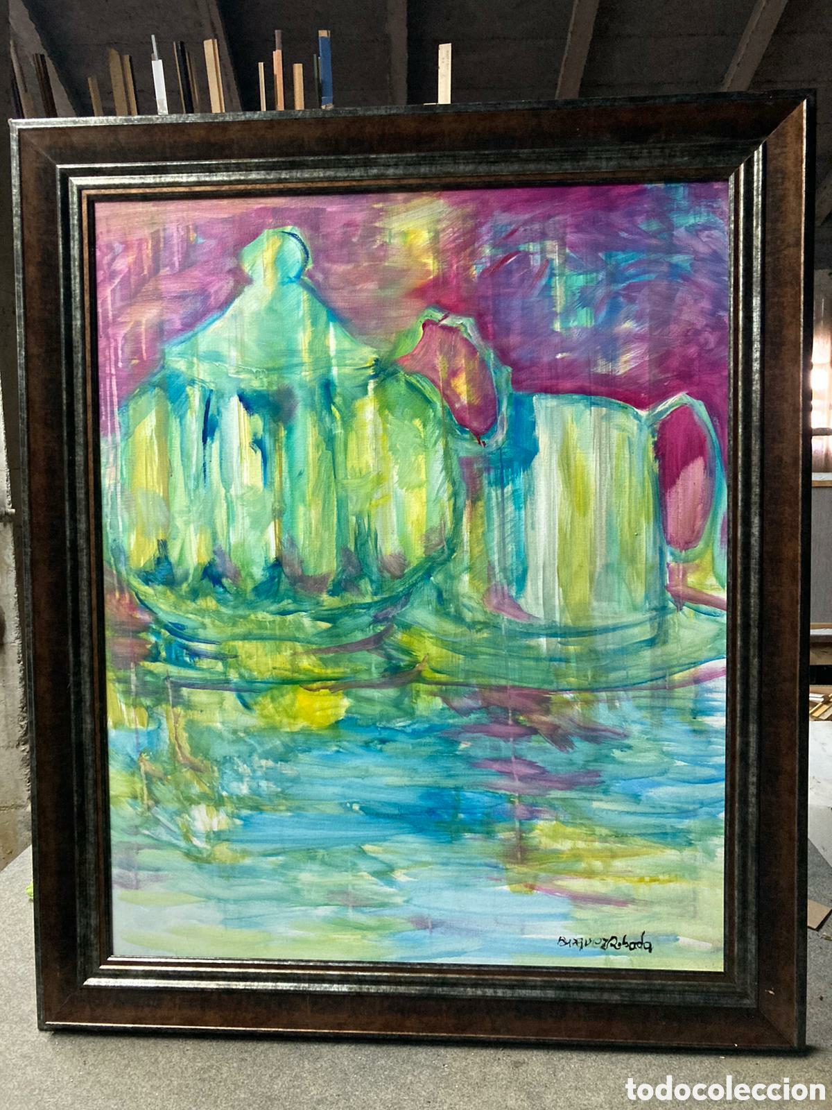 Arte: &Oacute;leo sobre lienzo V&aacute;zquez Ribada - Foto 1