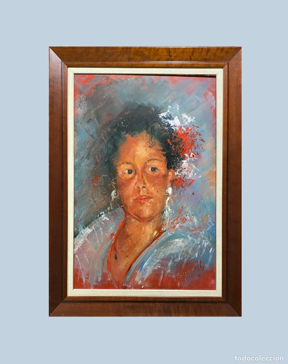 Arte: RETRATO DE JOVEN FLAMENCA