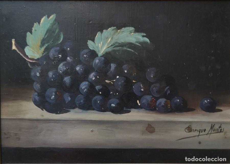 Arte: Bodeg&oacute;n Uvas Firmado Montes - Foto 2