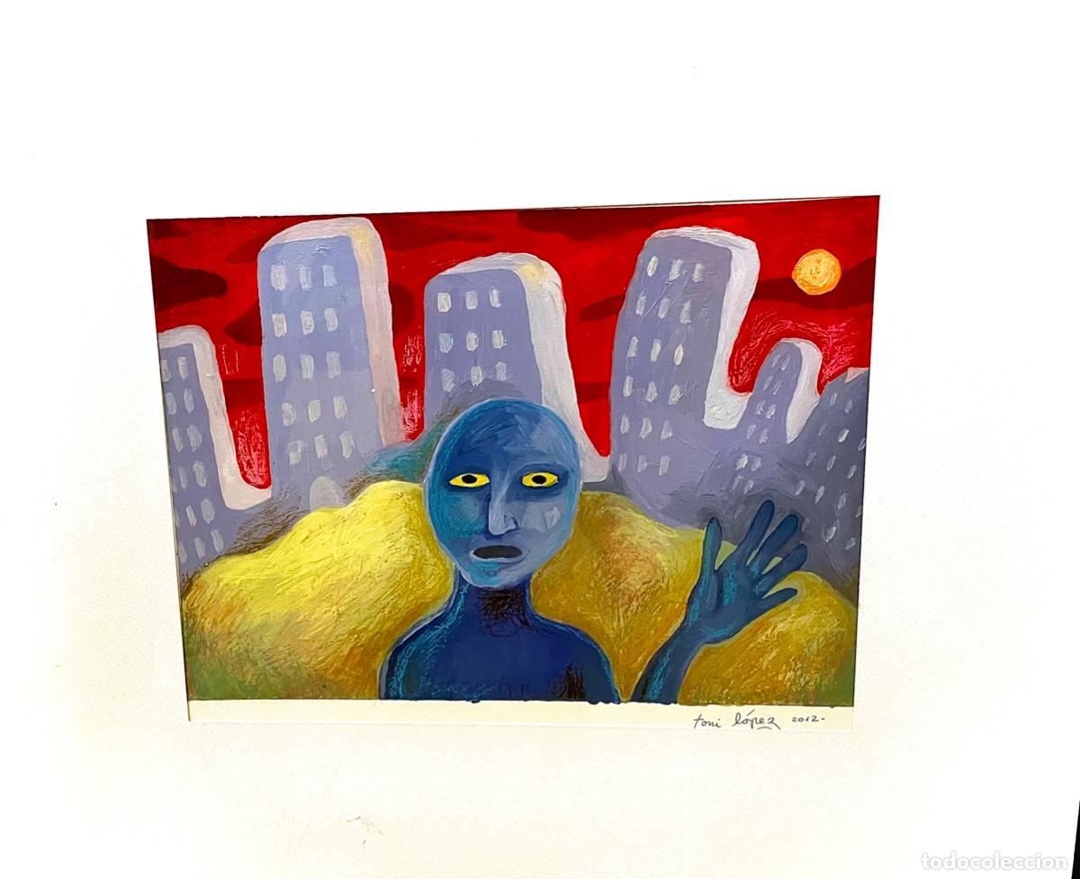 Arte: &rdquo;EXTRATERRESTRE&rdquo; &Oacute;LEO SOBRE PAPEL - Foto 1