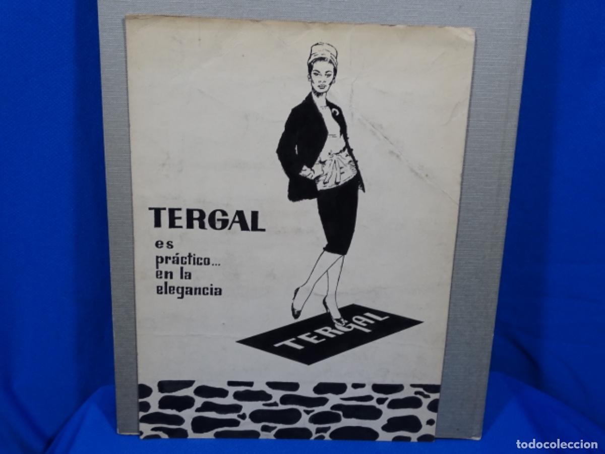Arte: CARTEL EN T&Eacute;CNICA MIXTA DE PROPAGANDA COMERCIAL ORIGINAL. TERGAL.