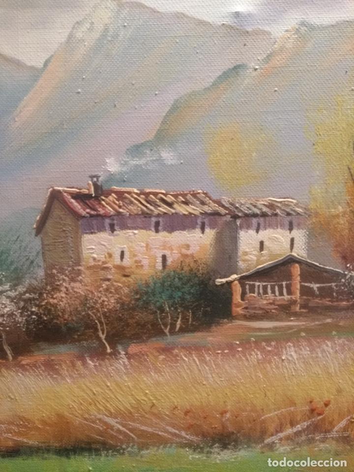 Arte: Cuadro al Oleo. Firmado Andreu. - Foto 3