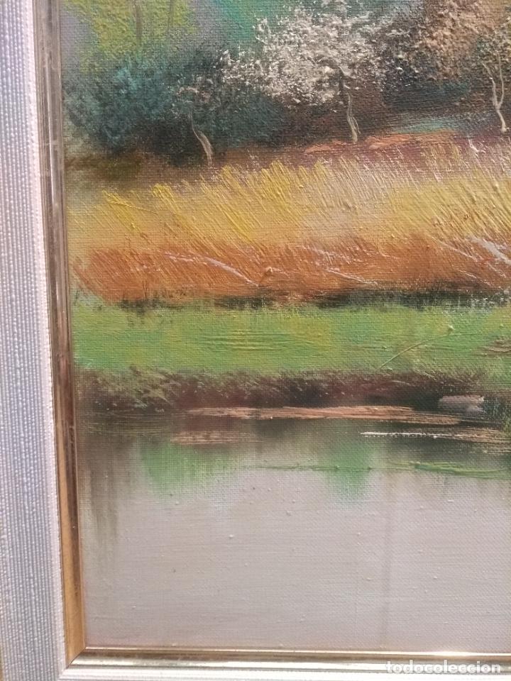 Arte: Cuadro al Oleo. Firmado Andreu. - Foto 4