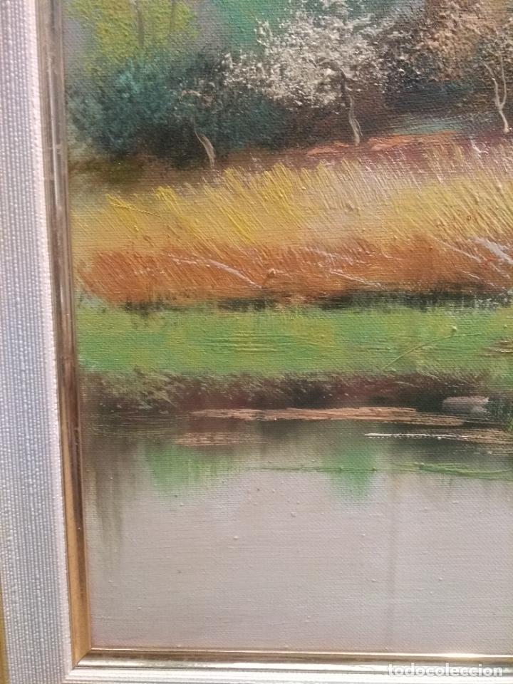 Arte: Cuadro al Oleo. Firmado Andreu. - Foto 5