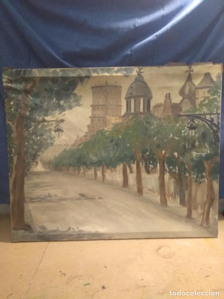 Arte: Cuadro al Oleo. Firmado R. Rovira.