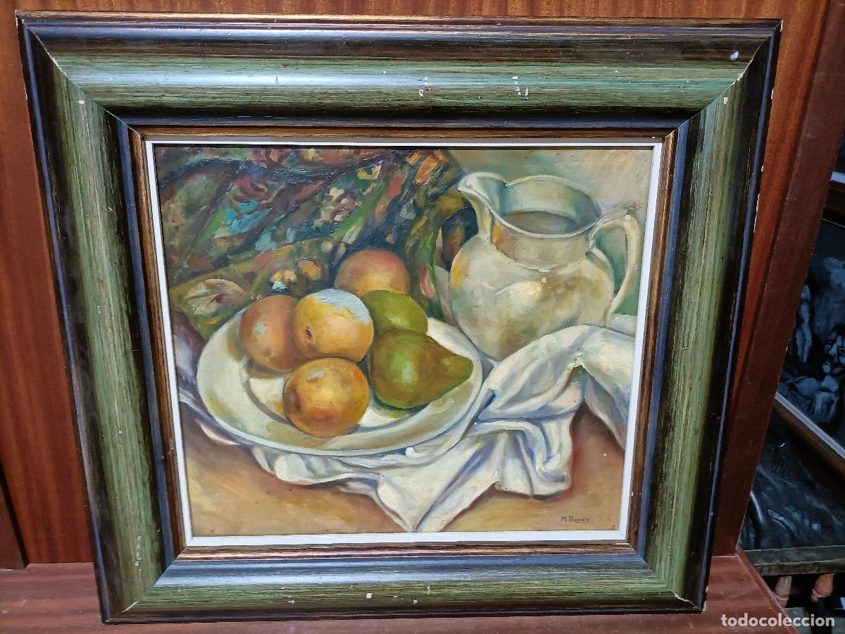Arte: Bodeg&oacute;n. Manuel Romero. &Oacute;leo sobre tabla - Foto 2