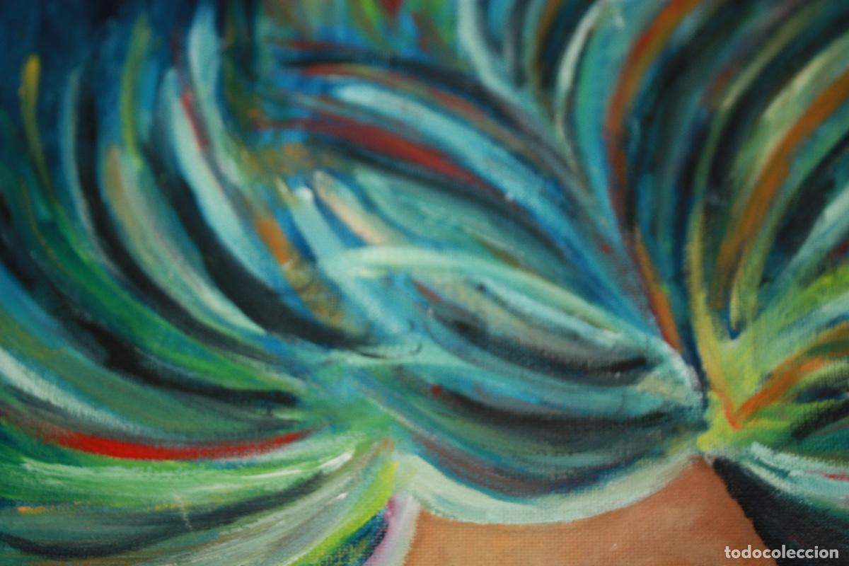 Arte: CUADRO SIN FIRMA ROSTRO 70 X53 CM - Foto 3