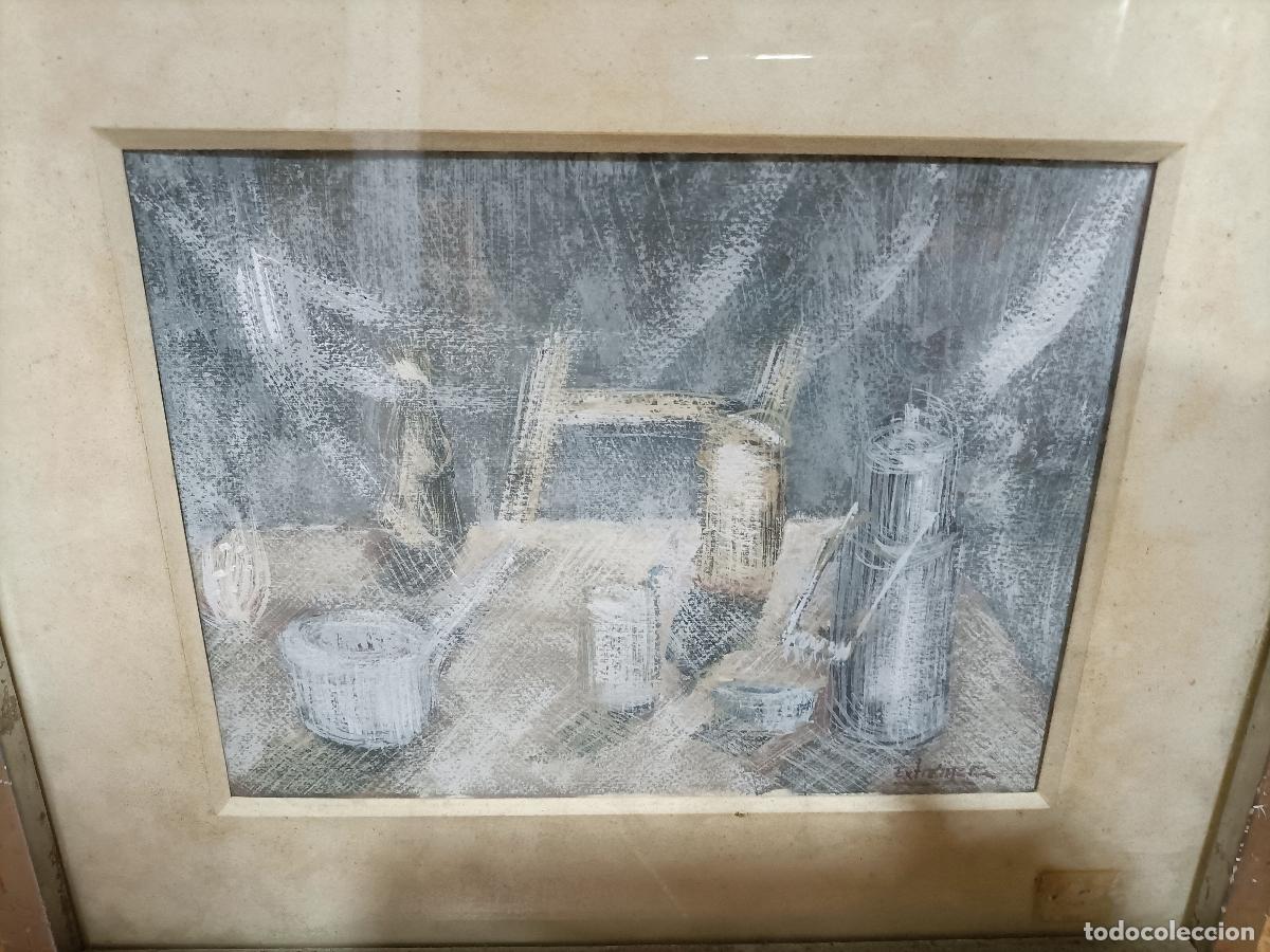 Arte: Bodeg&oacute;n. Pedro D&iacute;az Extremera. Pastel - Foto 2