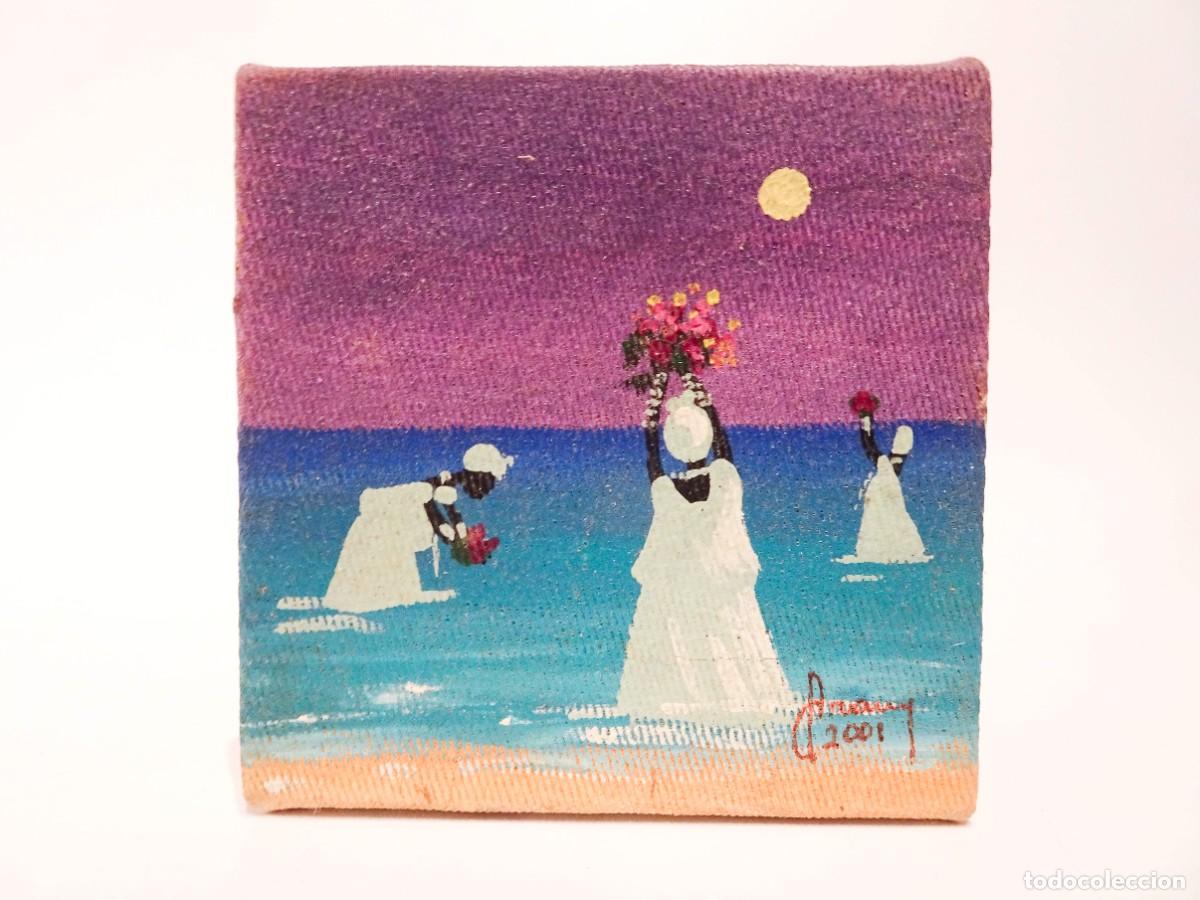Arte: Bahianas Iemanj&aacute; Brasil &Oacute;leo - Foto 2