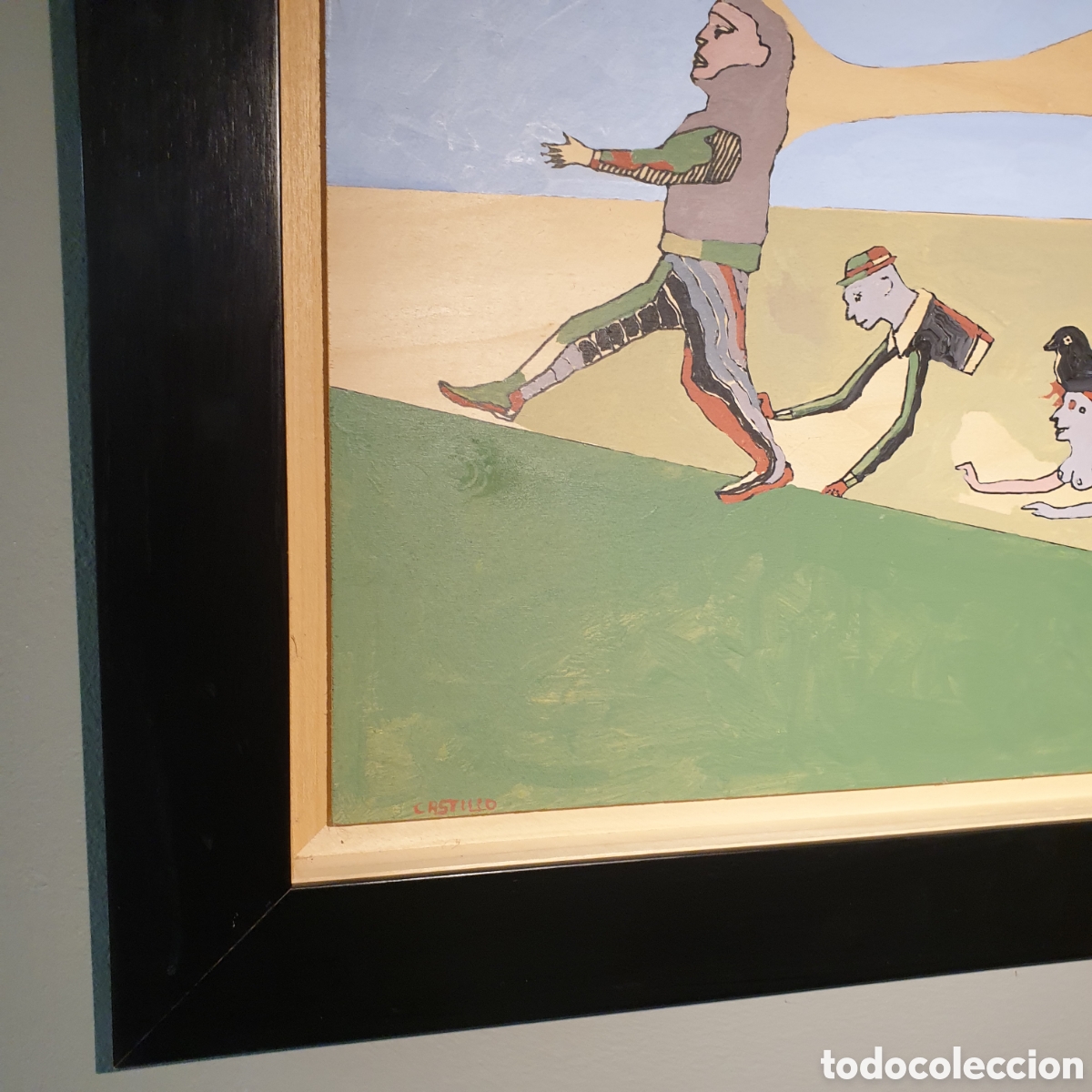 Arte: Oleo sobre tabla JORGE CASTILLO 55x46 - Foto 2