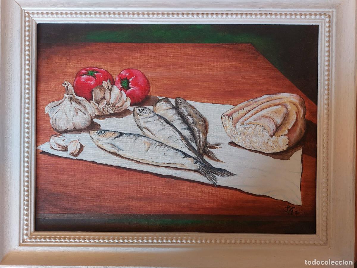 Arte: BODEGON DE SARDINAS - Foto 1