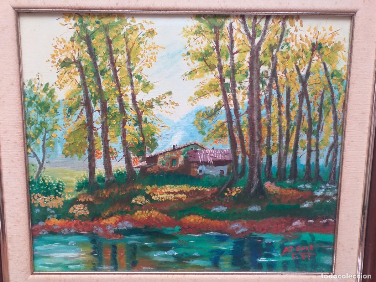 Arte: &Oacute;LEO SOBRE LIENZO M.T. SOL&Eacute;, 89 - Foto 3