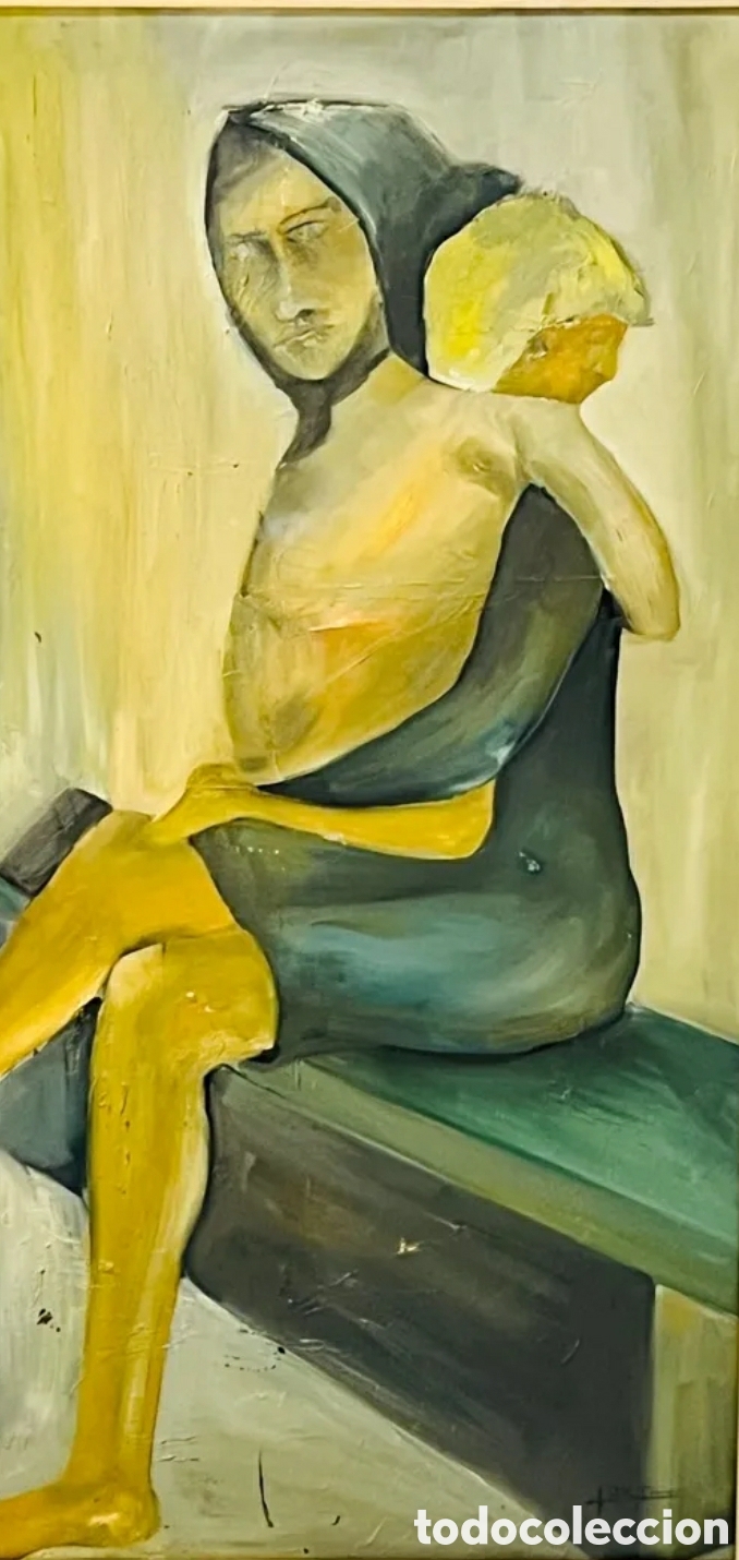 Arte: &Oacute;leo sobre lienzo 100x50 - Foto 1