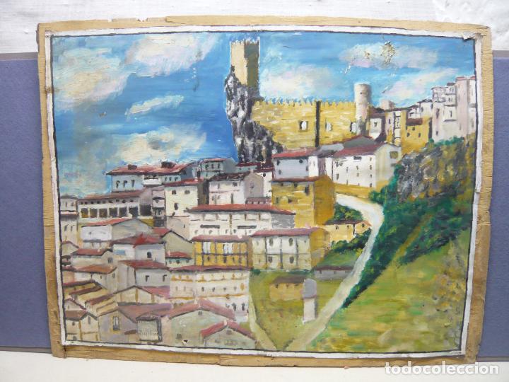 Arte: lote 4 pinturas vtg - Foto 2
