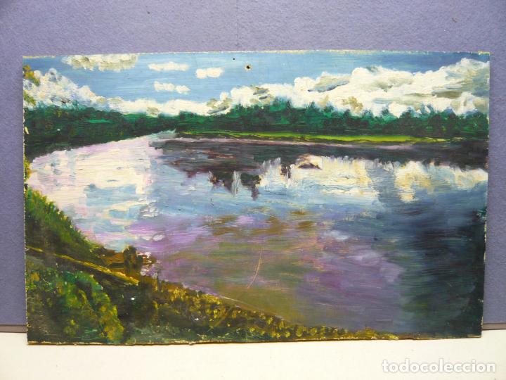 Arte: lote 4 pinturas vtg - Foto 3