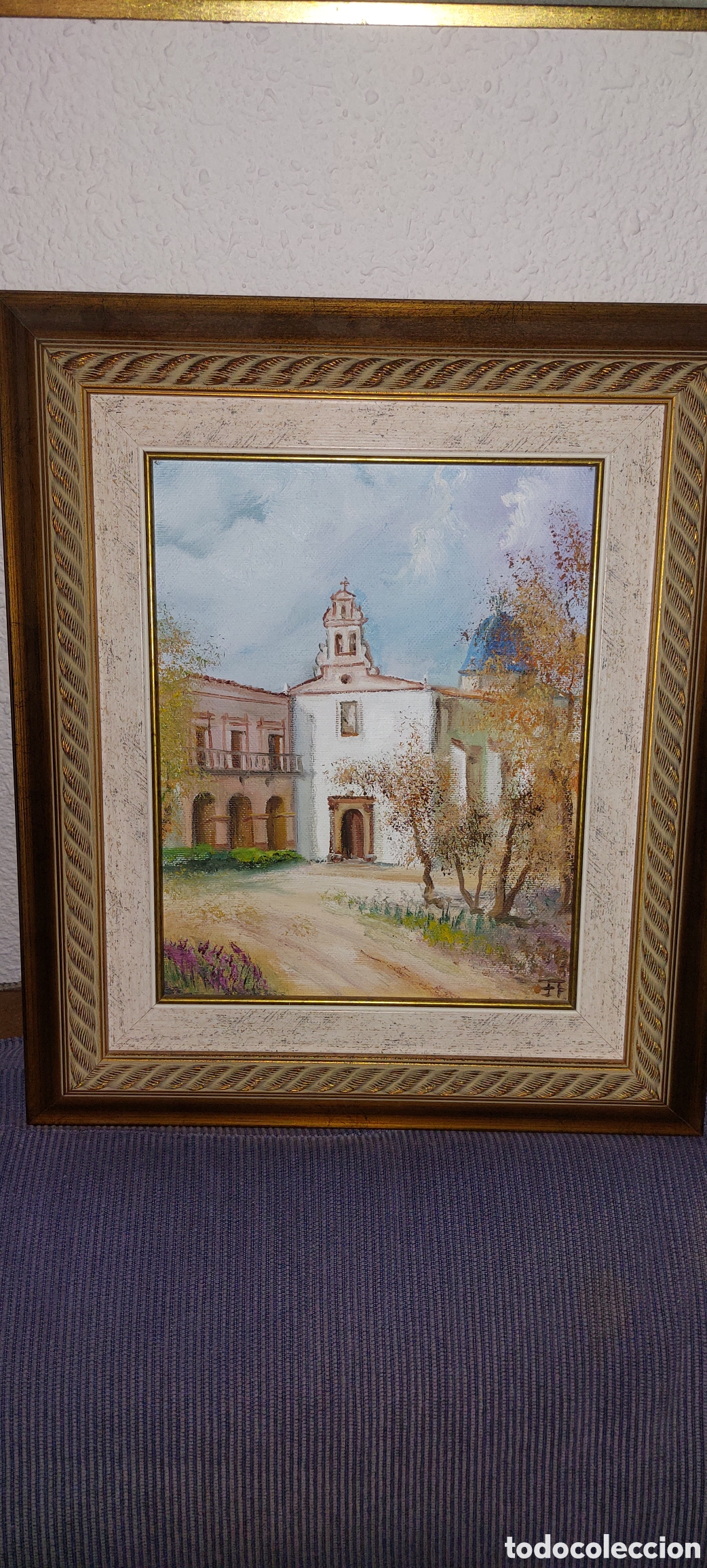 Arte: Cuadro basilica de lledo Castell&oacute;n - Foto 1