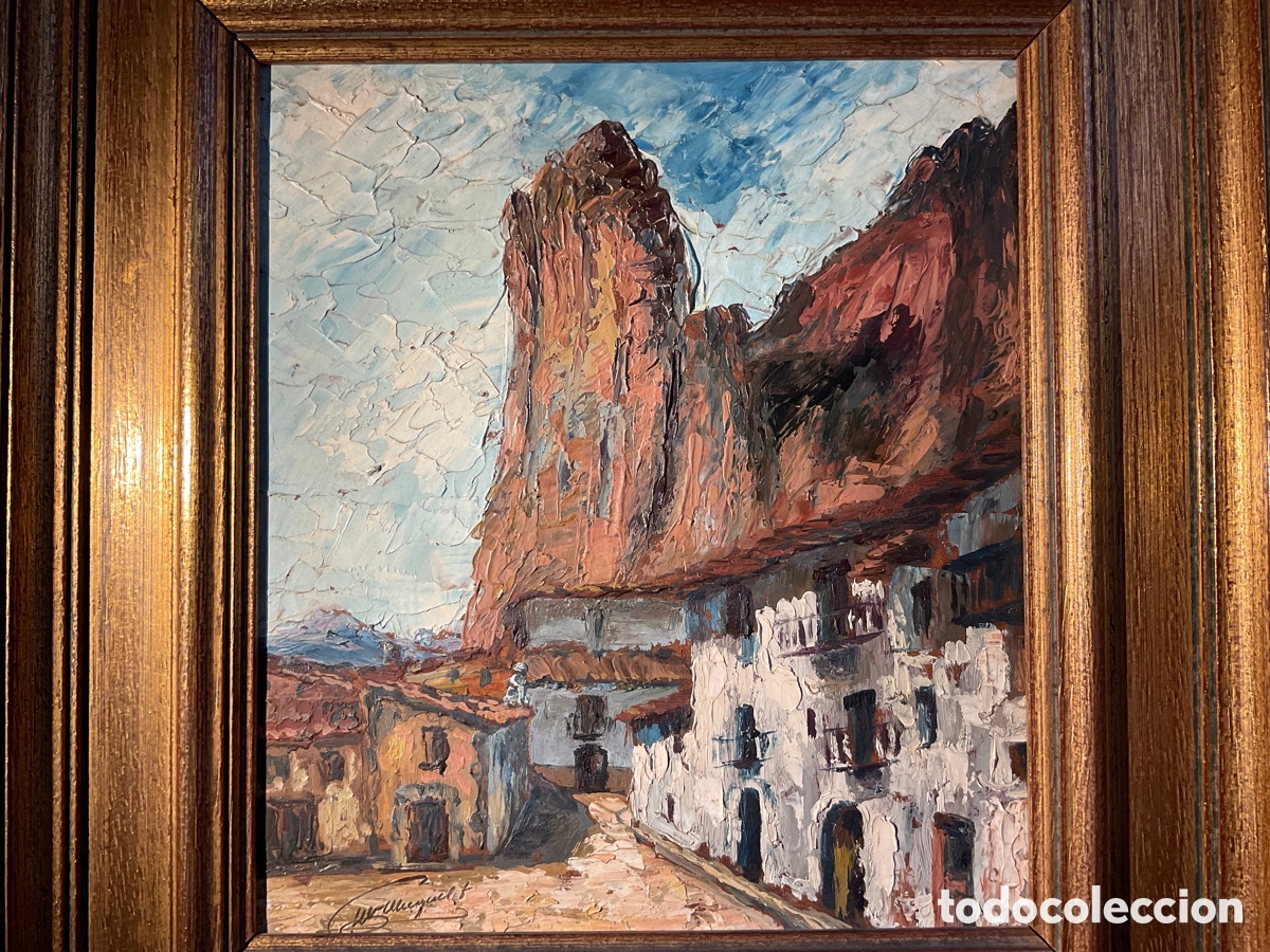 Arte: Monguilot Los Mallos , oleo sobre tablex. - Foto 2