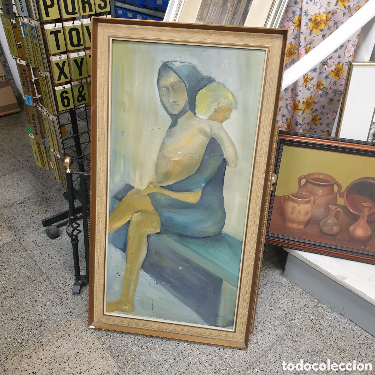Arte: &Oacute;leo sobre lienzo 100x50 - Foto 2