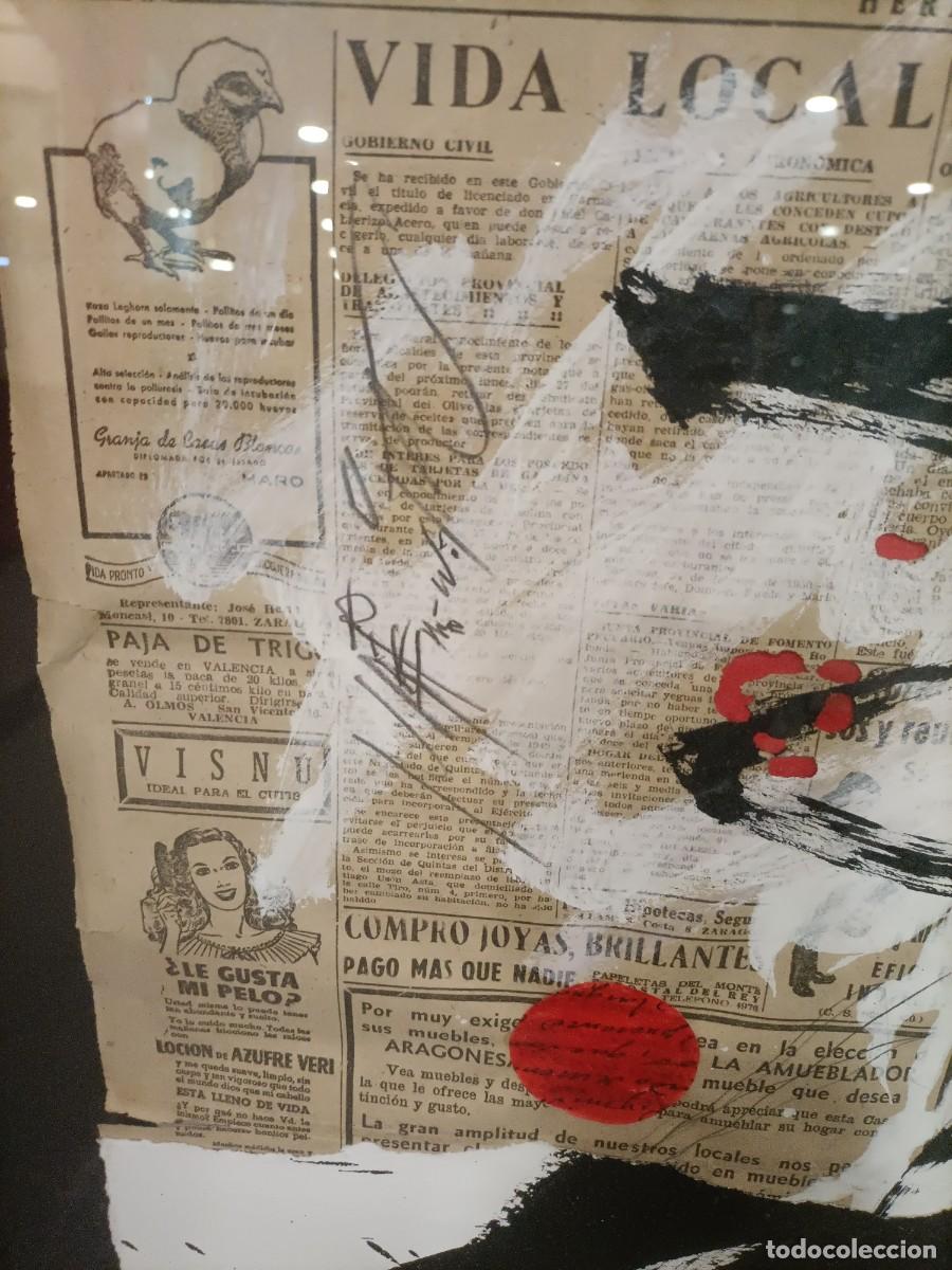 Arte: BALDO RAMOS. MIXTA SOBRE PERI&Oacute;DICO - Foto 3