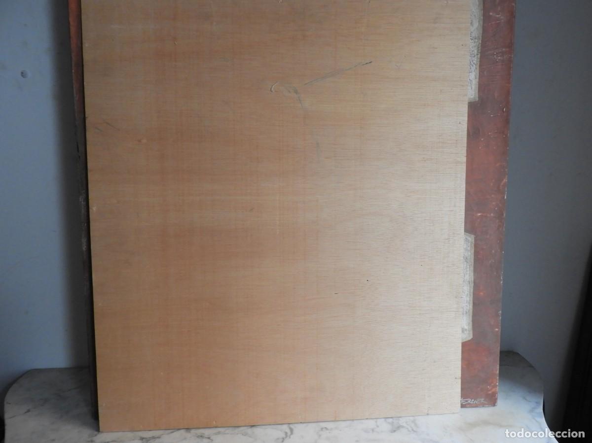 Arte: PINTURA DE MORA TECNICA MIXTA SOBRE PANEL - Foto 6