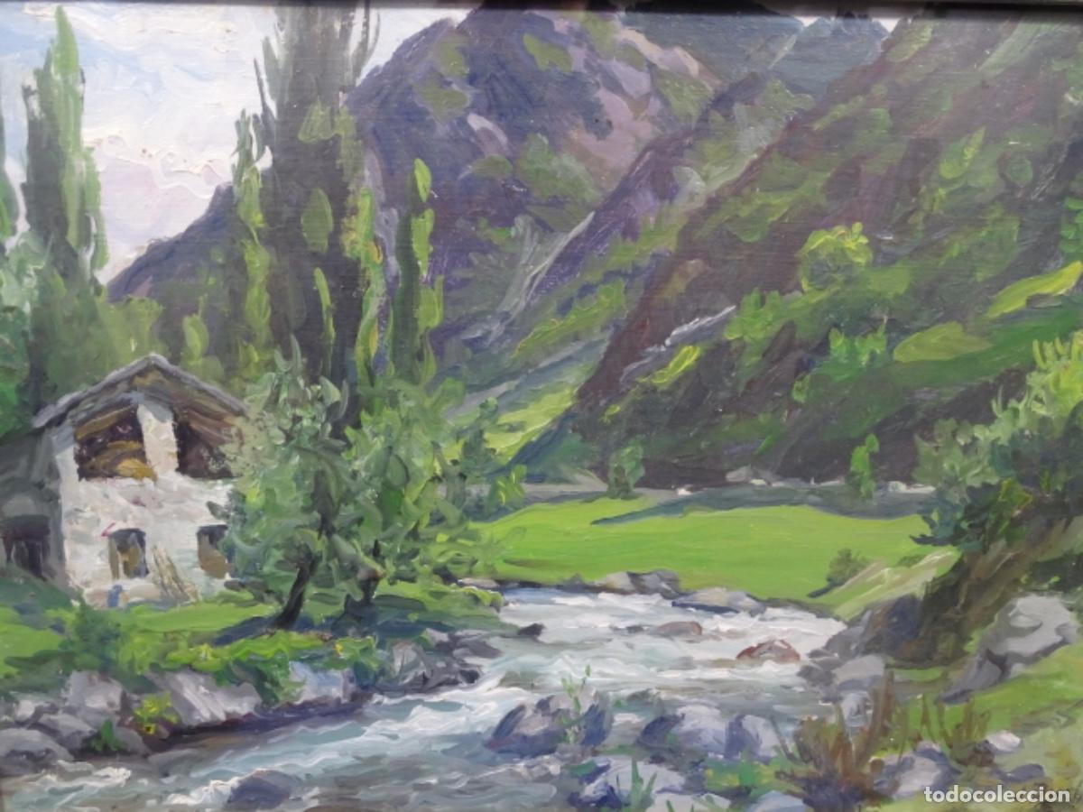Arte: &Oacute;LEO EN TABLEX DE JOAN DUCH. ANDORRA. - Foto 2