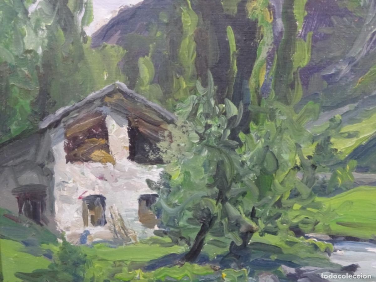 Arte: &Oacute;LEO EN TABLEX DE JOAN DUCH. ANDORRA. - Foto 3
