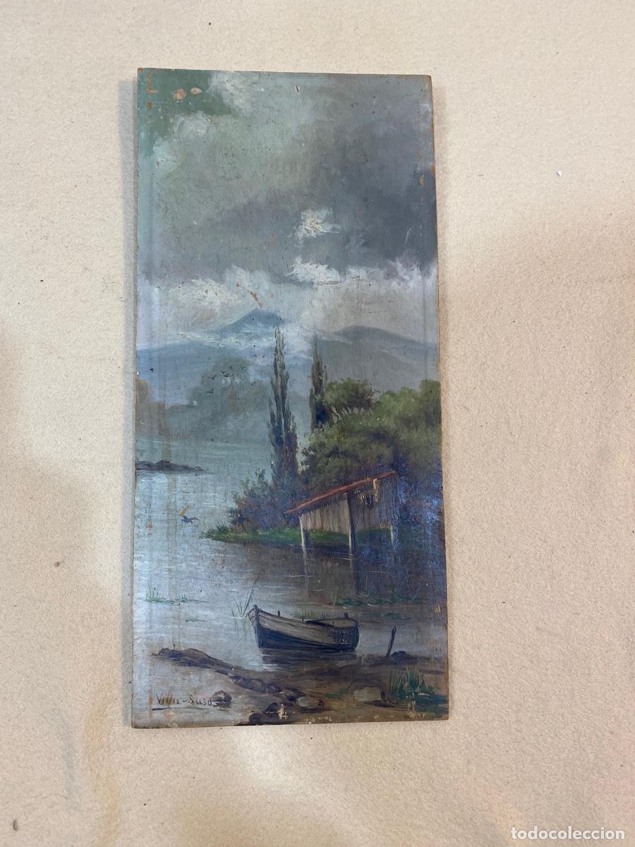 Arte: - OLEO SOBRE TABLA FIRMADO - Foto 5