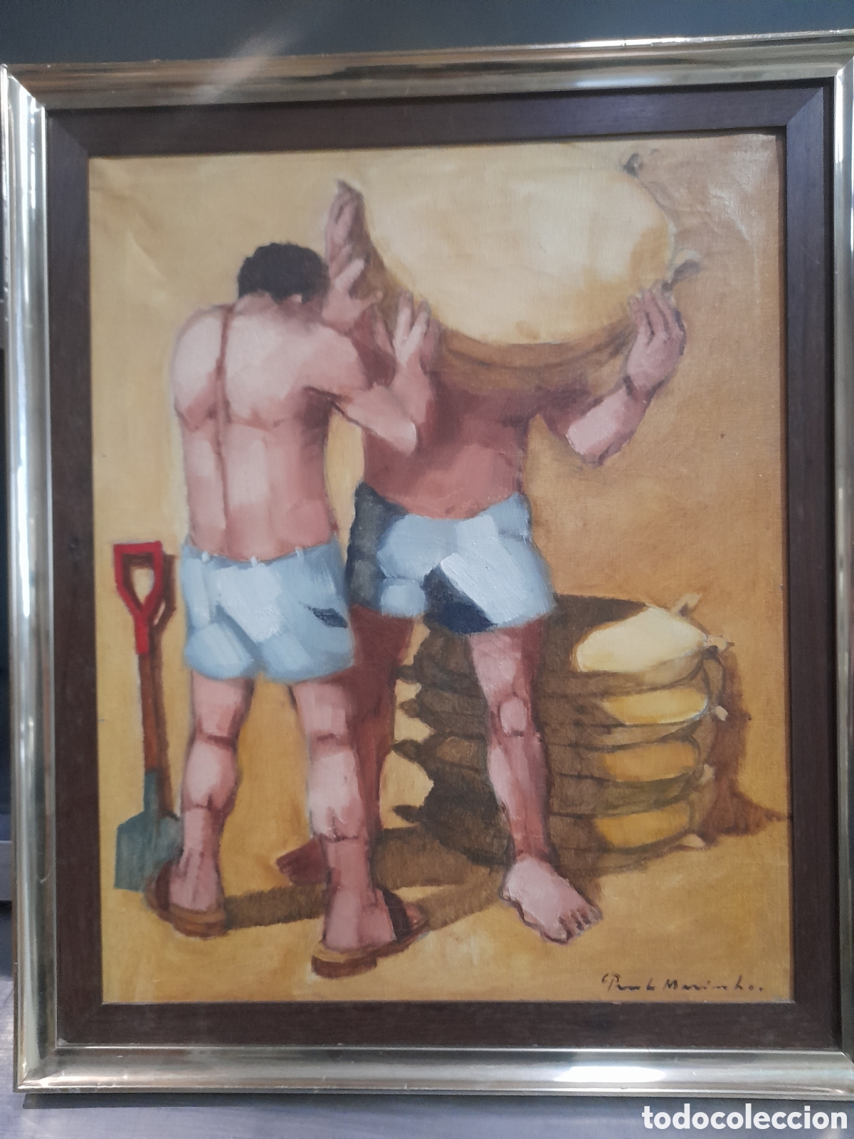 Arte: Oleo de Paulo Marinho, (R&iacute;o de Janeiro, 1944)