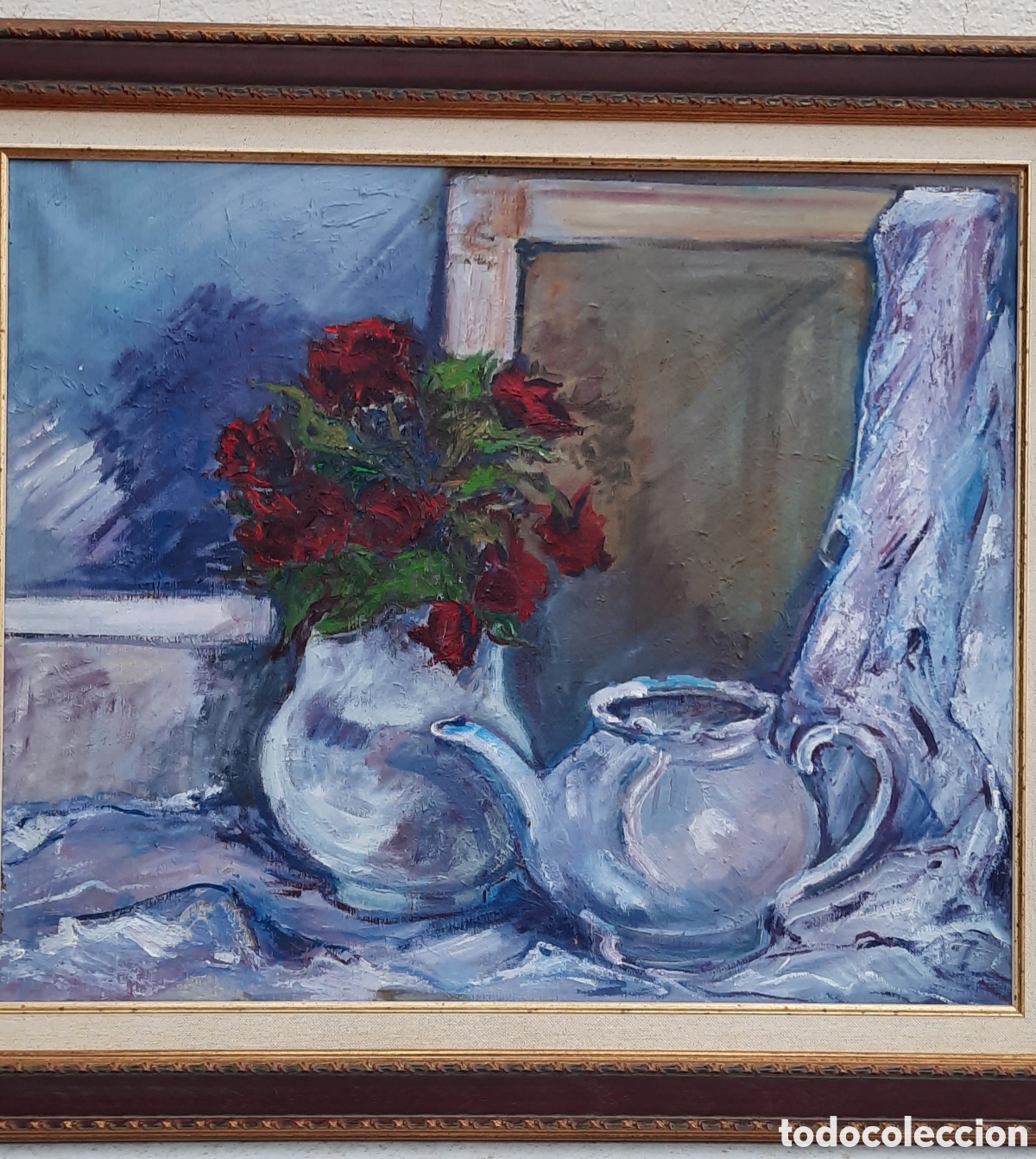Arte: Bodeg&oacute;n &oacute;leo sobre lienzo - Foto 2