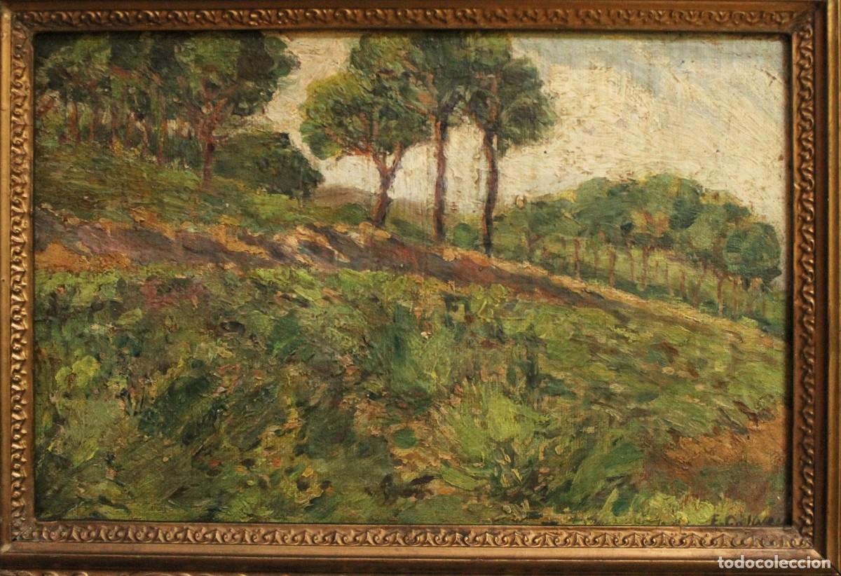 Arte: CUADRO ANTIGUO OLEO - Foto 1