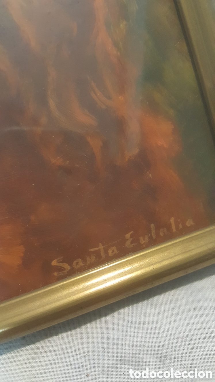 Arte: PINTURA AL &Oacute;LEO DE SANTA EULALIA - Foto 4