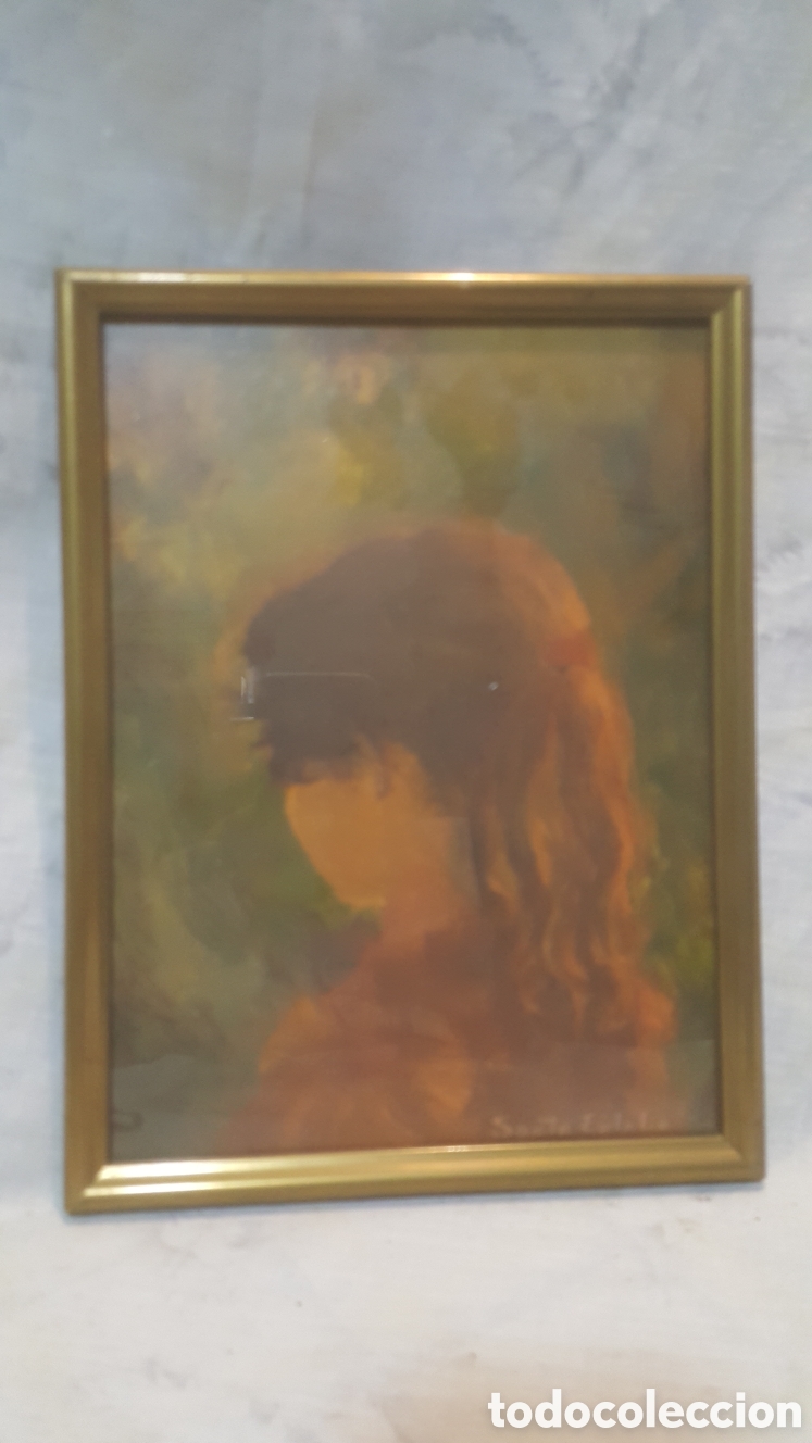 Arte: PINTURA AL &Oacute;LEO DE SANTA EULALIA - Foto 1