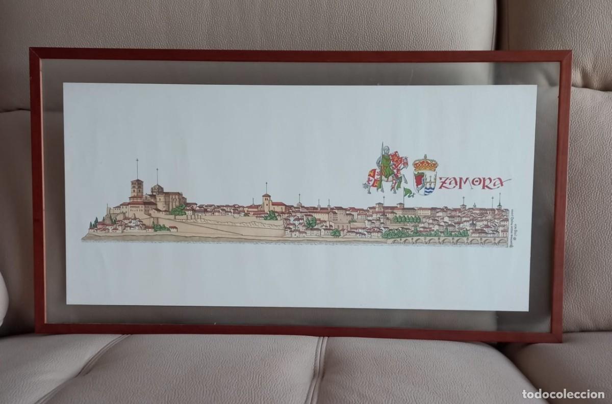 Arte: CUADRO PRECIOSA LAMINA ZAMORA - Foto 1