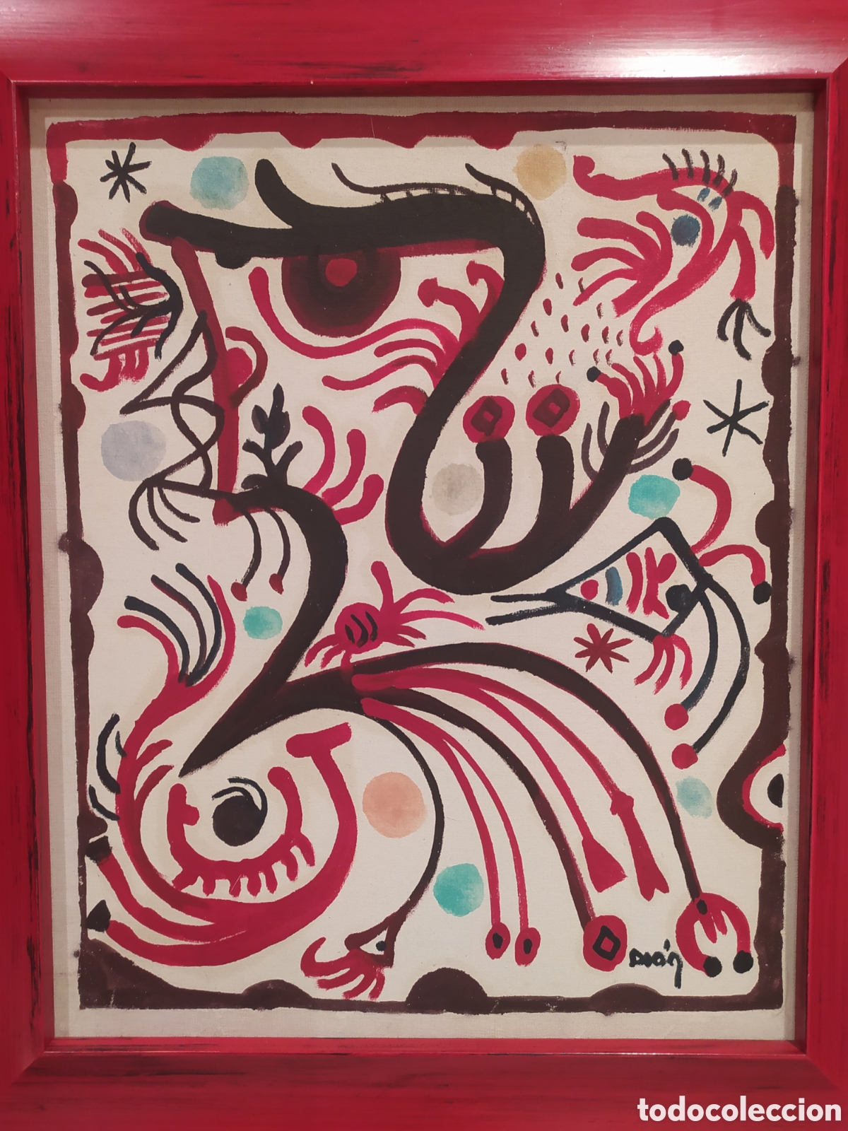 Arte: Cuadro al &oacute;leo firmado. - Foto 2