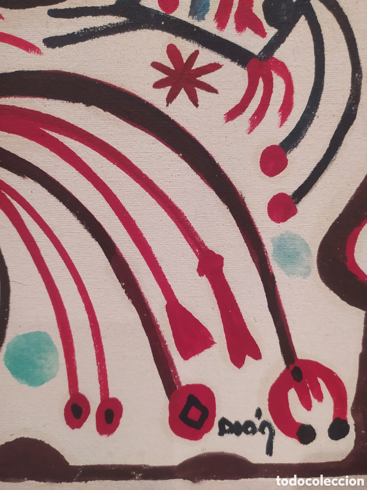 Arte: Cuadro al &oacute;leo firmado. - Foto 3