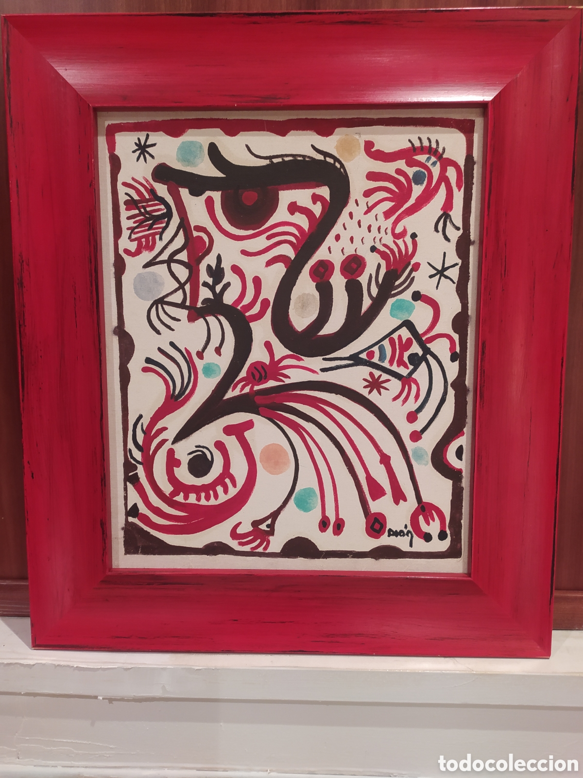 Arte: Cuadro al &oacute;leo firmado. - Foto 1