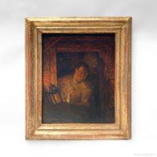 Arte: ADRIAN VAN OSTADE (1610—1685) COPIA DE MUSEO PROFESIONAL DE 1912 DE AUGUST KÖHLER (1881—1964). Lote 398683624